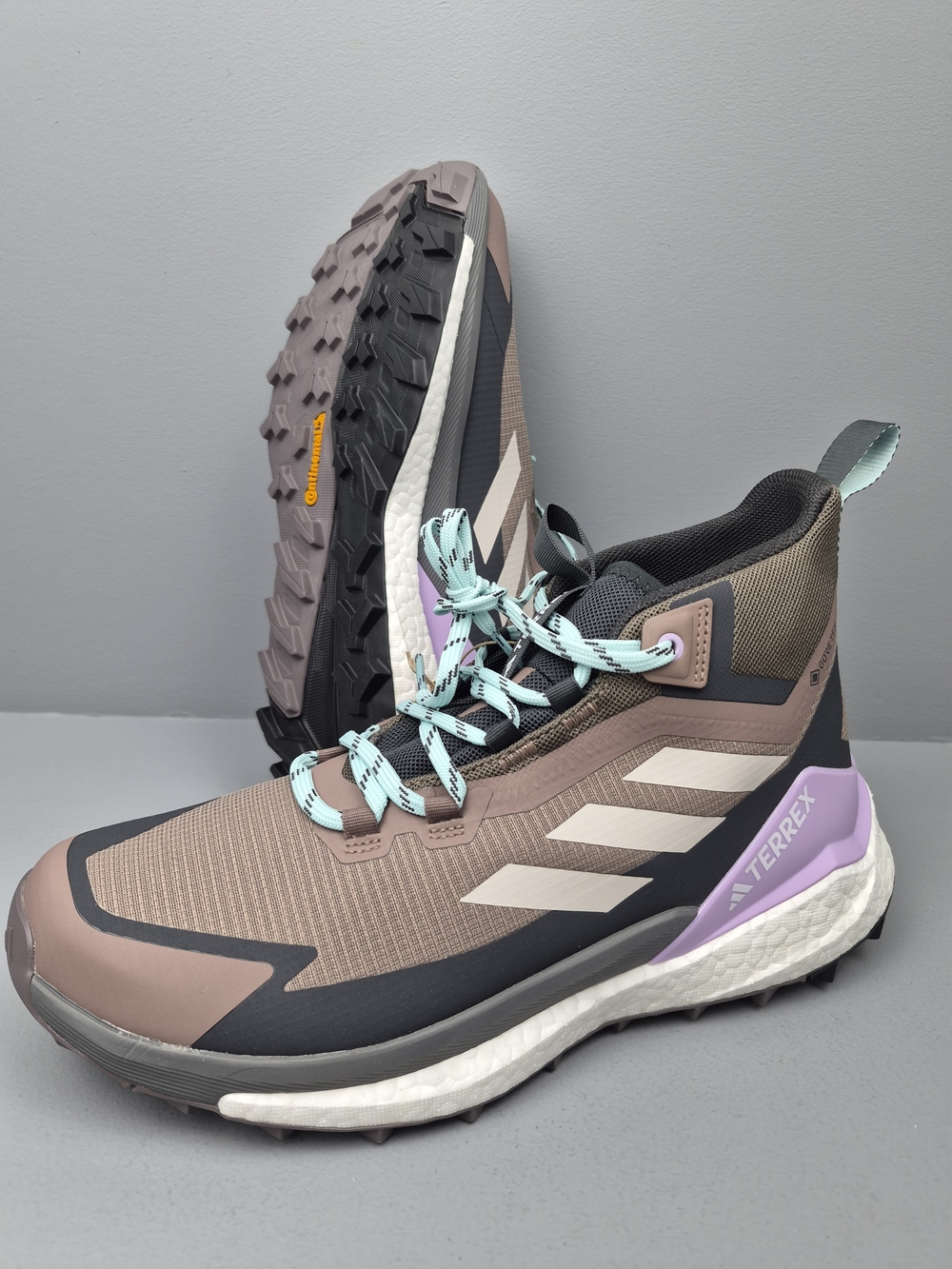 Adidas Terrex Free Hiker 2.0 Gore-Tex Hiking Shoes Brown Women’s Size 10 JQ9901